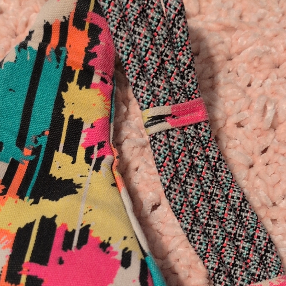 Colorful Abstract Kavu Rope Sling Bag - Picture 6 of 9